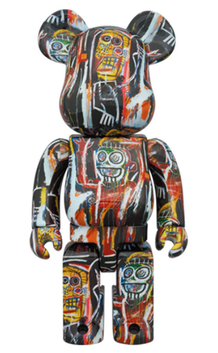 Medicom Toy BE@RBRICK - Jean Michel Basquiat #11 100% & 400% - Picture 2 of 3