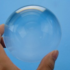 Round 90mm Optical PMMA Plastic Fresnel Lens Solar Condensing Magnifier 1PC