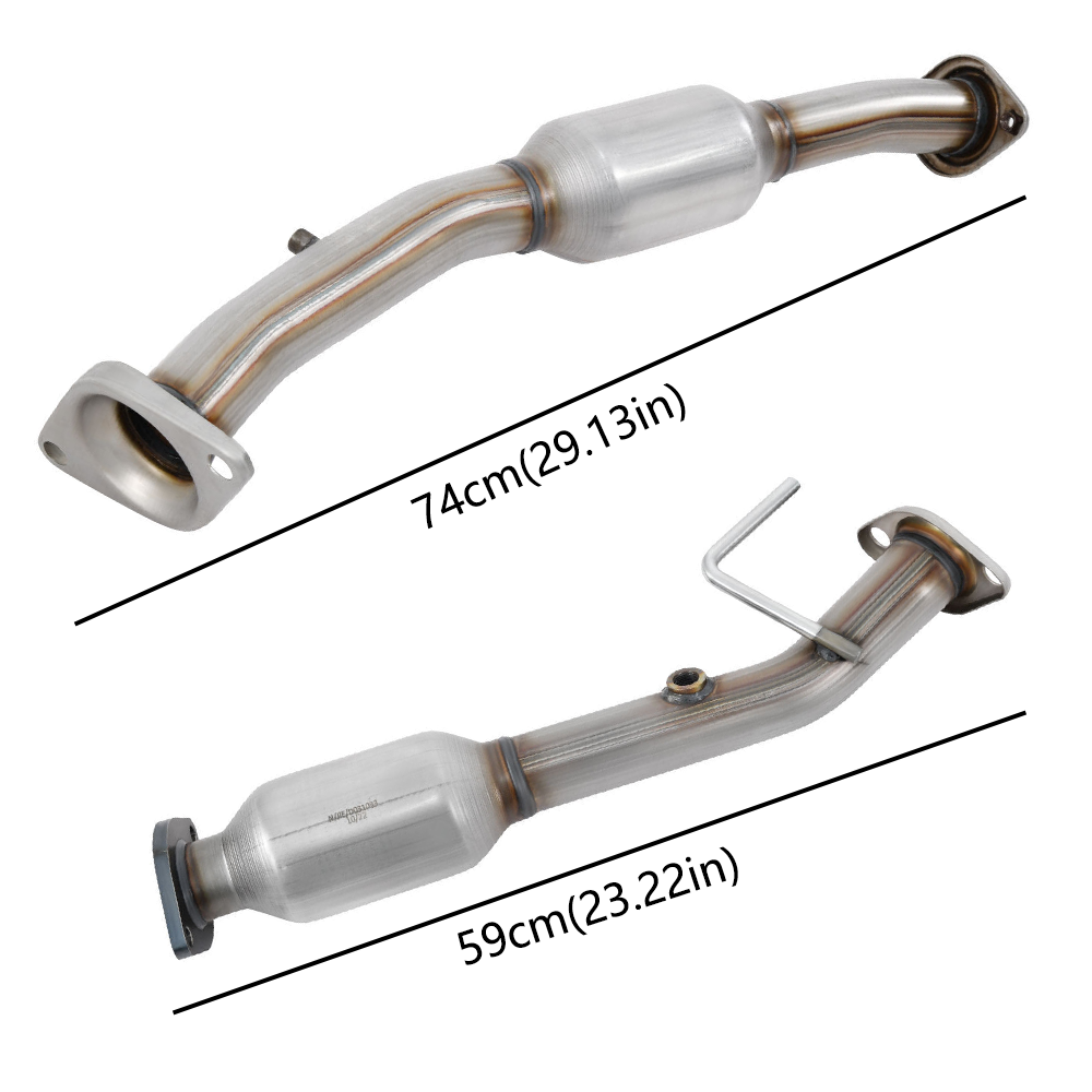 EPA Catalytic Converter Set For 2013 2020 Nissan NV200 2.0L Front