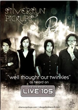 Postcard Album Advertisement Silversun Pickups Well Thought Out Twinkles