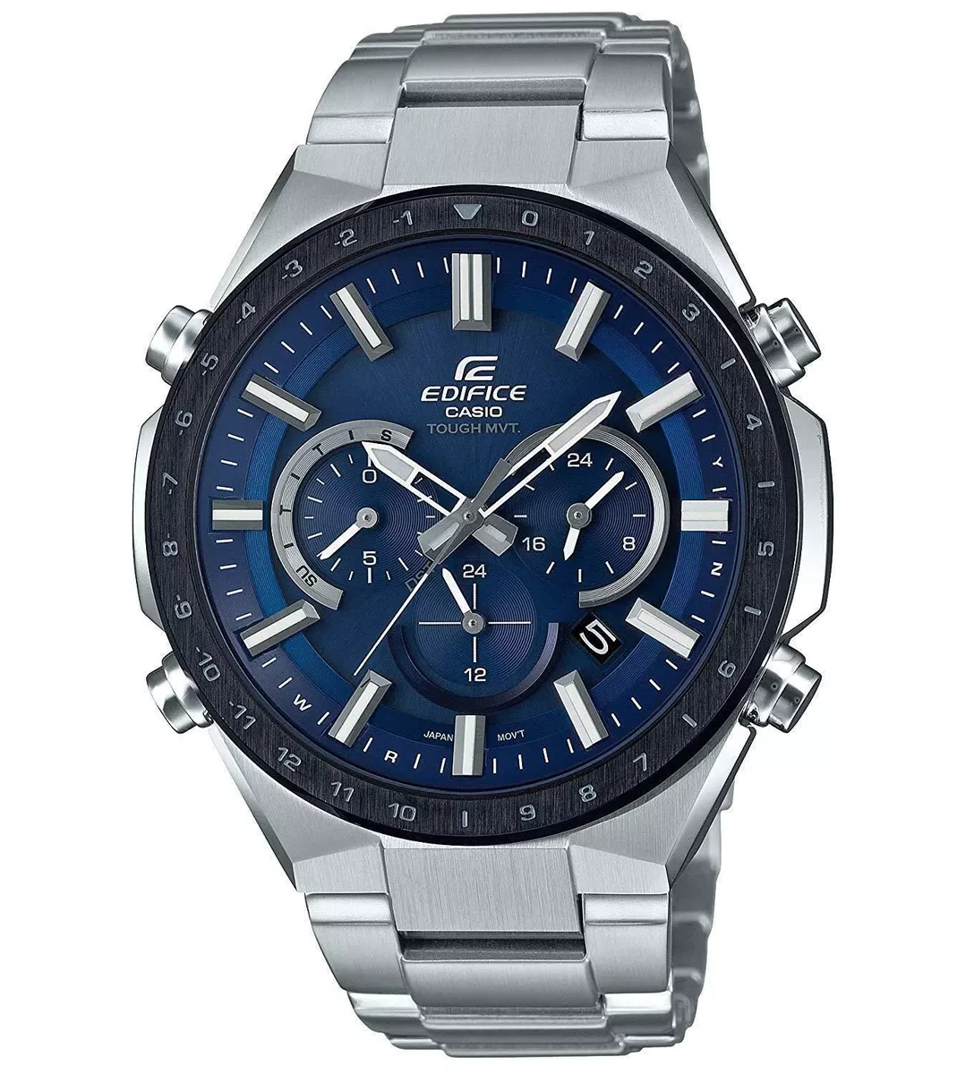 Reloj solar para hombre CASIO EDIFICE EQW-T660DB-2AJF multibanda 6 radio  solar modelo 2018 nuevo