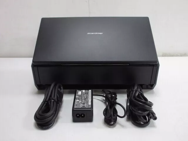 Fujitsu ScanSnap iX500 Color Image Document Scanner FI-IX500 Adapter Cable  Used