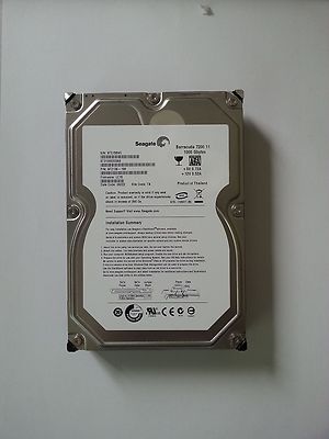 1TB SATA Seagate Barracuda ST31000340NS 7200RPM Firmware: G003 32MB BUFFER 3.5''