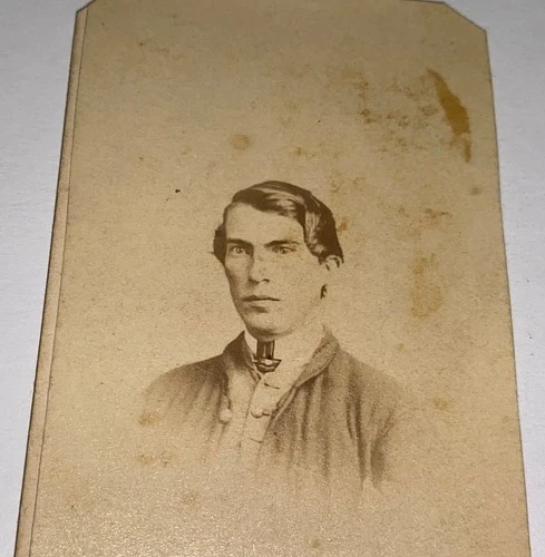 Rare Antique American Military Civil War Union Army Soldier Washington CDV Photo