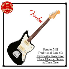 Fender Player II Jazzmaster Electric Guitar Black Rosewood New Mexico Model