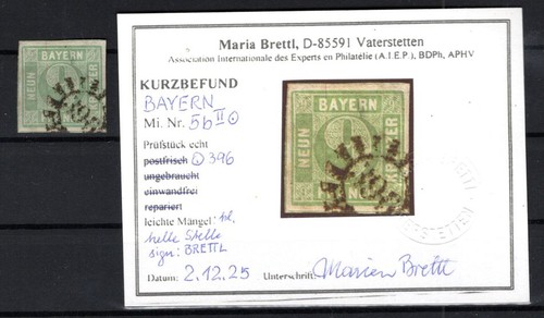 Bavaria 5bII Good Variety Stamped Gepr. Finding (DA7740