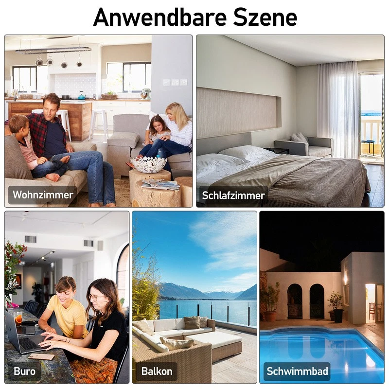 Paravent Sichtschutz Raumteiler Trennwand Wand Terrasse Balkon mehrere Auswahl - Bild 3 von 4