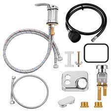 Professional Hair Salon Shampoo Sink Bowl Faucet  Sprayer Kit w/ Vacuum Breaker