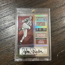2018 Panini Contenders Collegiate #14/25 John Brodie Gold Auto Stanford
