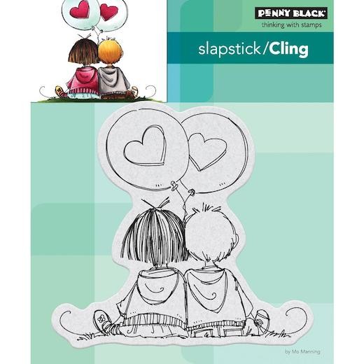 Penny Black Cling Rubber Stamps - In Love 40-584