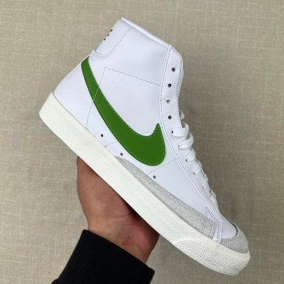 Nike Blazer Mid 77  Mismatched Swoosh Chlorophyll Black'' Men 9.5