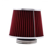 IDHigh Flow Inlet Cold Air Intake Cone Air Filter Replacement Clamp-On 2.5"