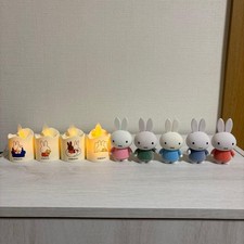 Miffy Plush Mascot Set 5 Types Wobbling Candle 4 Types Collectible Japan