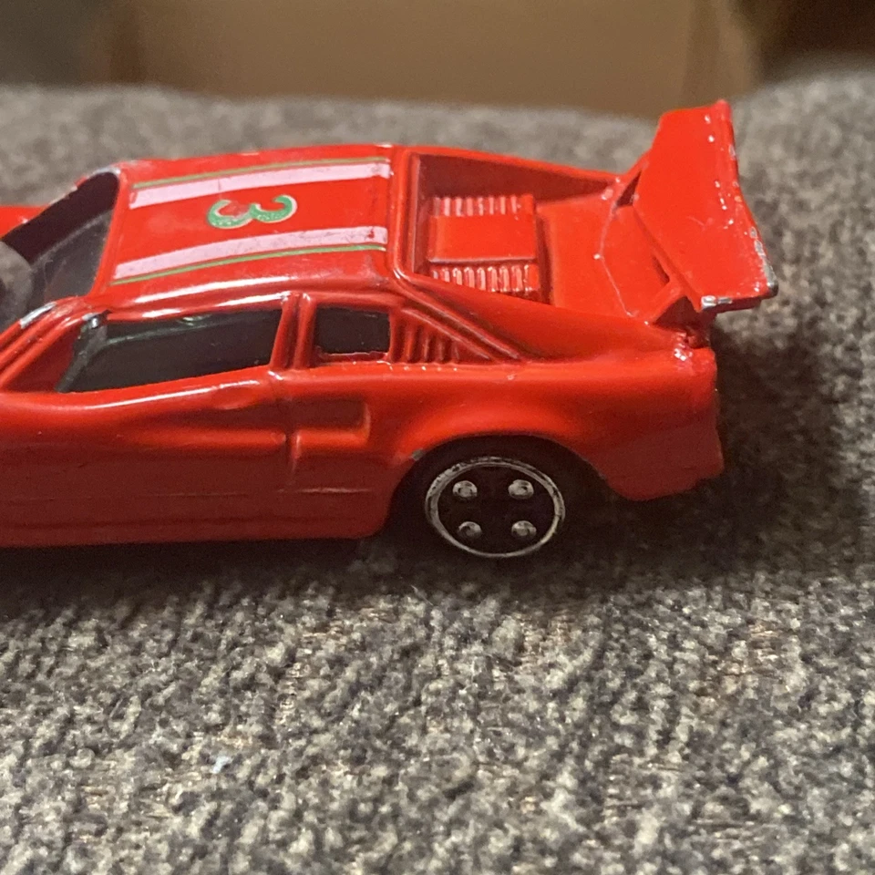Vintage Marz Karz Summer Ferrari 308 GTB Turbo Motor Force Red Hong Kong S8558 - Image 3 of 4