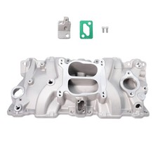 2104 Aluminum Satin Performer Intake Manifold Fits Chev 350 Tbi 87-95