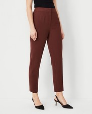Ann Taylor Women s Ankle Length Straight Leg Curvy Fit Dress Pants Sz 6