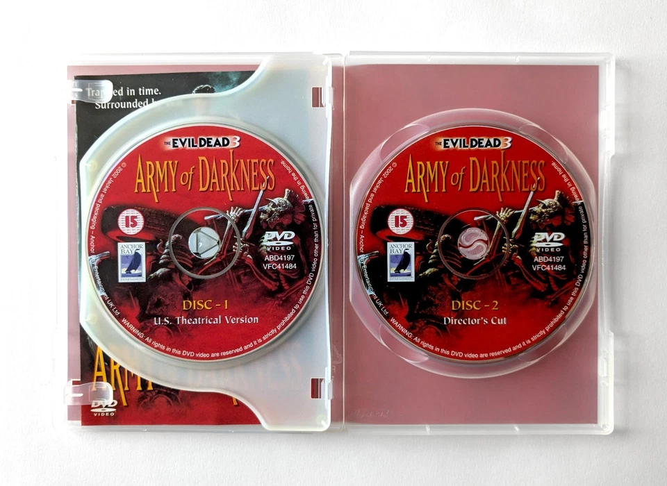 Army of Darkness Evil Dead 3 DVD (2002) Bruce Campbell - Image 3 of 4