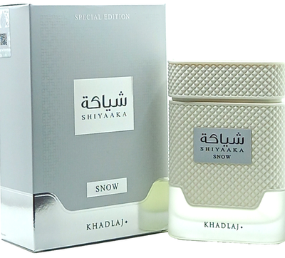 KHADLAJ SHIYAAKA SNOW EAU DE PARFUM SPRAY UNISEX 3.4 Oz / 100 ml