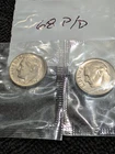 1968 P/D Roosevelt Dime set from Mint set