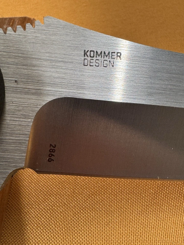 Лезвие овечьей лапки CRKT KOMMER CATCHALL, прорезиненные ручки GRN, термопластовые ножны - Изображение 3 из 4