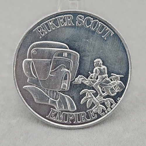 Kenner Vintage Star Wars POTF Collectors Coin - Biker Scout