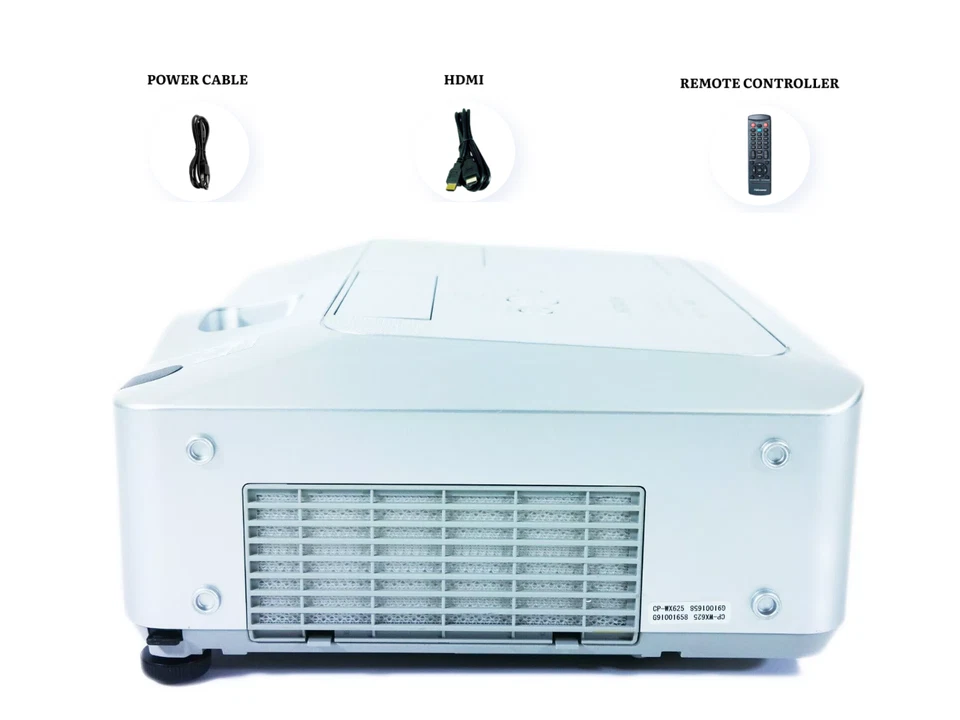 Hitachi CP-WX625 3LCD Projector Conference Room 4000 Lumens HD 1080i HDMI bundle - Image 4 of 4
