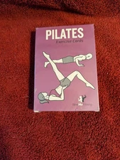 New Fitness Pilates Full Deck Exercise Cards 50 Cards 12  Stretches (Sealed)