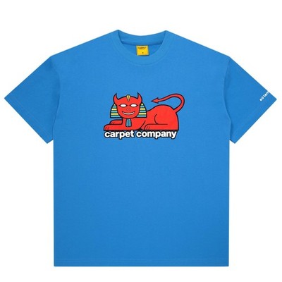 Carpet Company x Toy Machine Templeton Guest Pro Tee - Blue - Large - Brand New