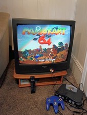 Sharp 25" CRT Retro Gaming TV Model 25R-S100 W/ Remote Tested 2002
