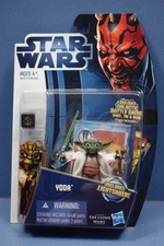 Star Wars The Clone Wars Galactic Battle Game Action Figure - CW5 Yoda 2012