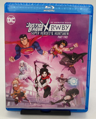 Justice League X RWBY Super Heroes & Huntsman Part 2 - Blu-ray - Good Condition