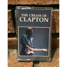 Eric Clapton The Cream of Clapton Cassette Tape 1995 Polydor Rock