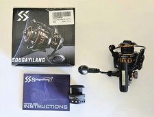 Sougayilang FQ1000 Spinning Reel W/Box 5.1:1 Gear Ratio 12+1 BB 8/130 Yds Mono
