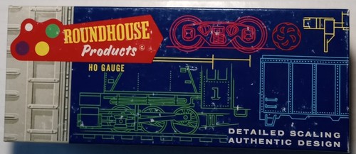 Roundhouse Products #1088 40' Roundtop Box Car B&O (REA) #1900 KIT CONSTRUIDO HO 1/87 | Zustand: Used