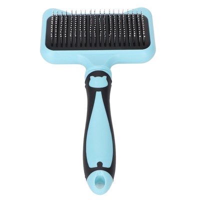 Cat Grooming Brush 140 Grad Gebogene Zähne Massage-Funktion Pet Self Cleanin Tos
