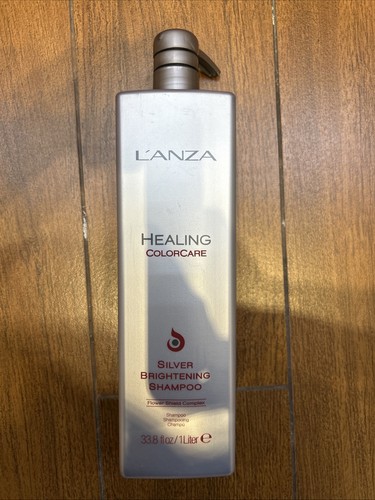 Lanza Healing colorcare silver brightening shampoo 33.8oz *NEW PACKAGE FRESH - Picture 1 of 2