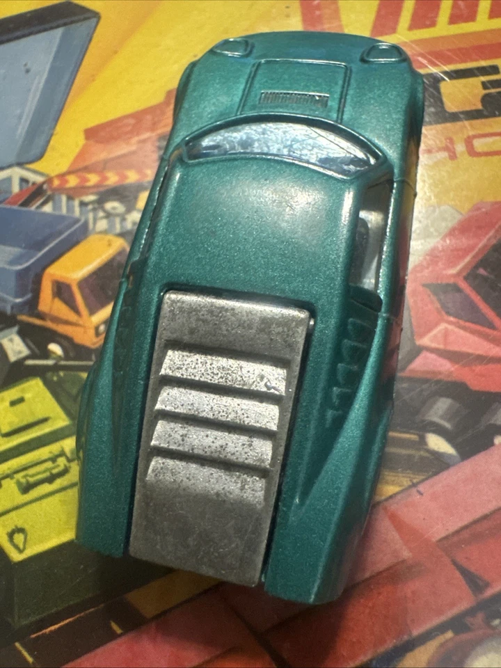 FORD GT 70 - Vintage CORGI JUNIORS Growlers Green- 1971 - DIECAST 1/64 - Image 4 of 4