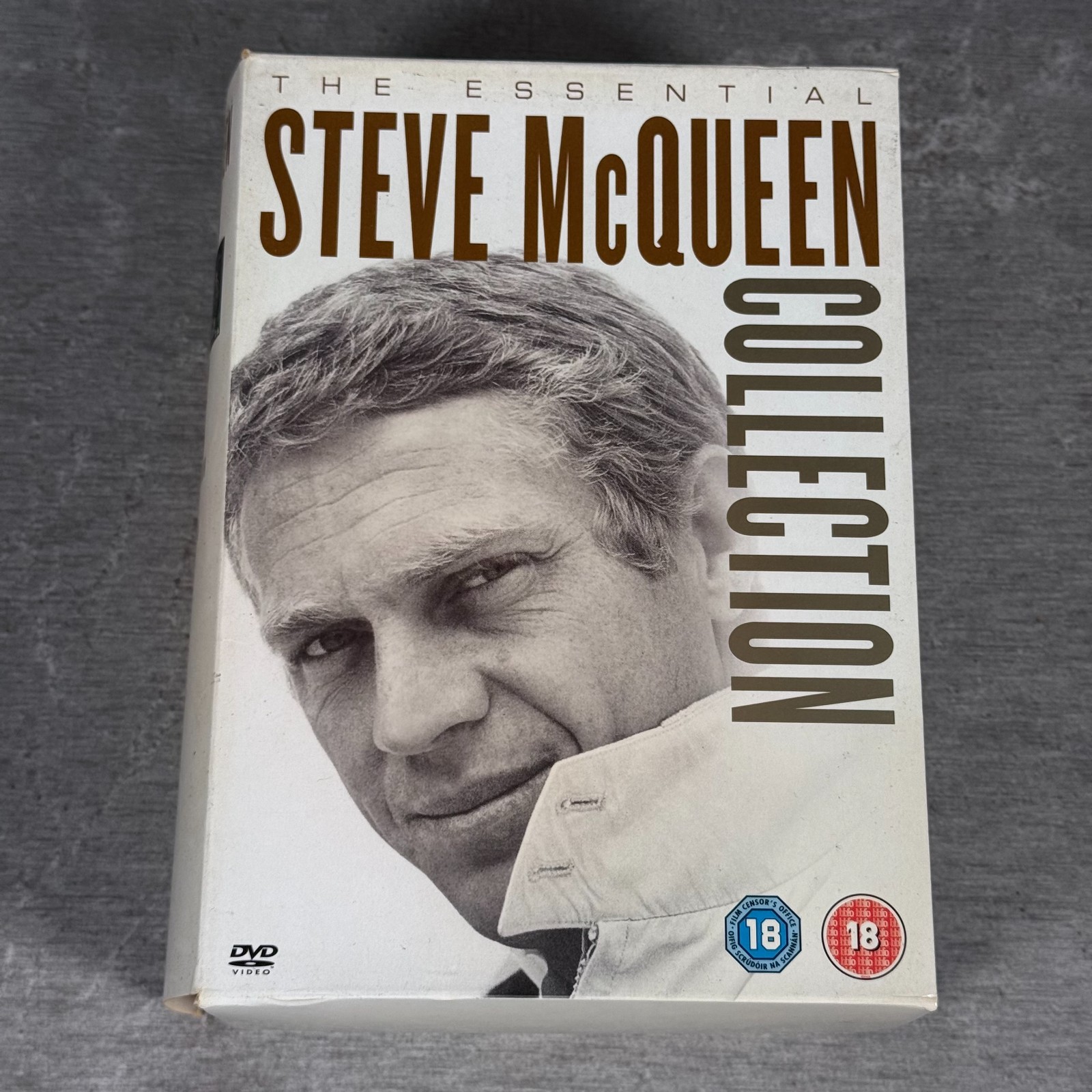 The Essential Steve McQueen Collection DVD Box Set - Bullitt Getaway Tom Horn