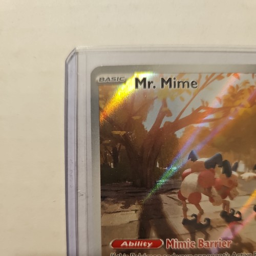 Mr. Mime S&V: 151 179/165 Full Art Illustration Rare Holo Pokemon TCG ...