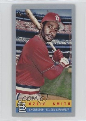 2017 Topps Archives 1959 Bazooka Light Blue 44/75 Ozzie Smith #59B-6 HOF 04br
