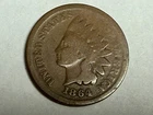 1864 bronze INDIAN HEAD U.S. Cent. Good. #q1