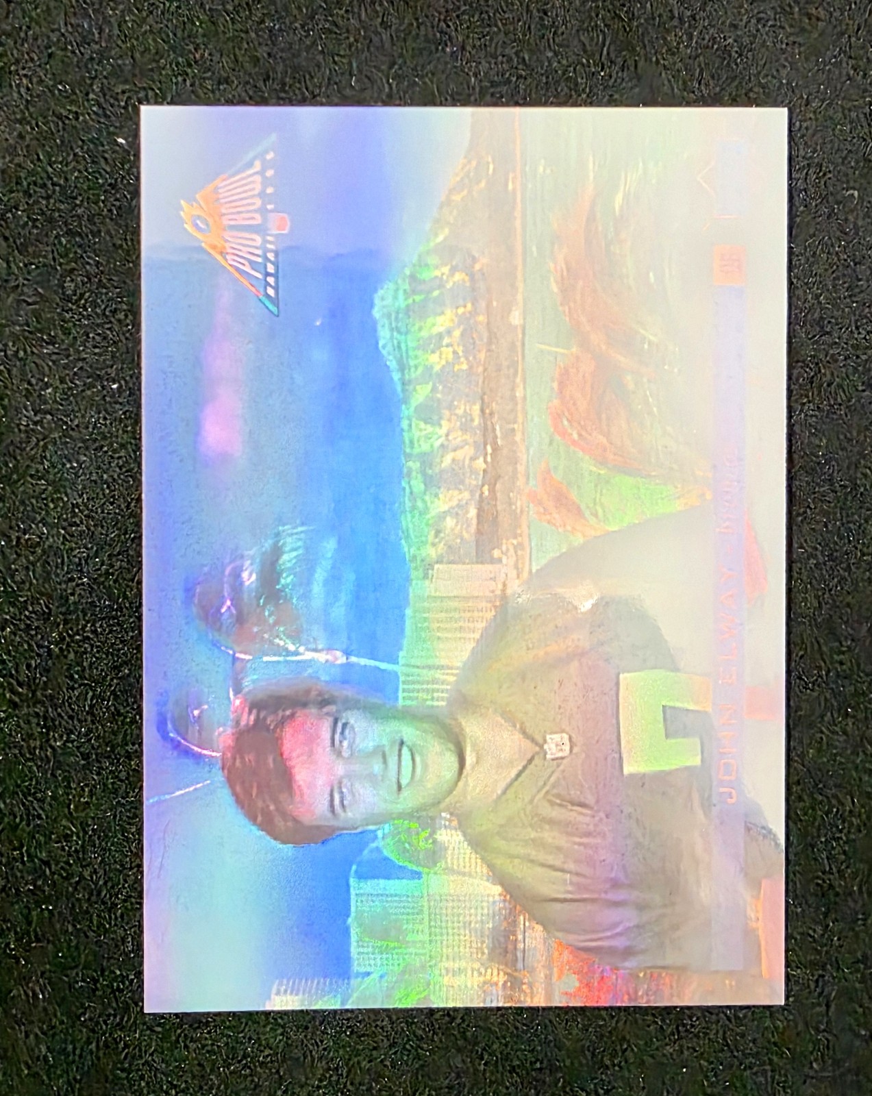 1995 Upper Deck #PB20 John Elway Pro Bowl Holo Foil Insert Denver Broncos HOF