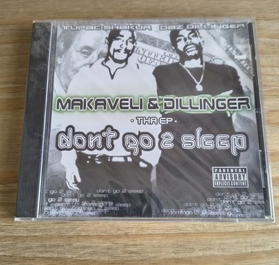 2pac Makaveli Dillinger Don't Go to Sleep New Sealed CD Album 2004 rare