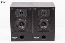 Yamaha YST-S15E speakers, black, with grills and working well