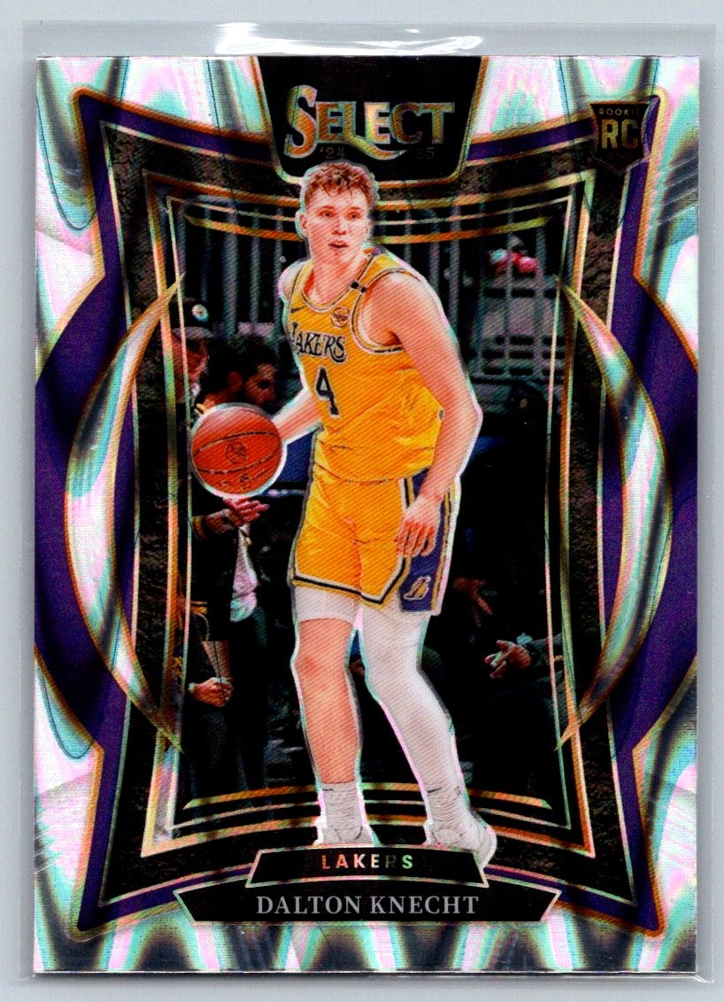 2024-25 Panini Select #91 Dalton Knecht Tectonic Prizm