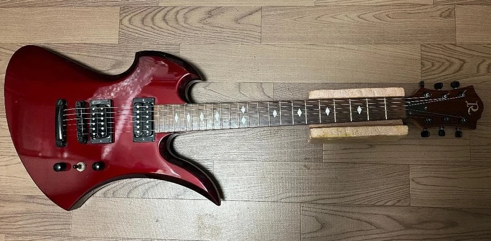 B.C. Rich Mockingbird Metallic Red Guitar From JAPAN - Image 2 of 4