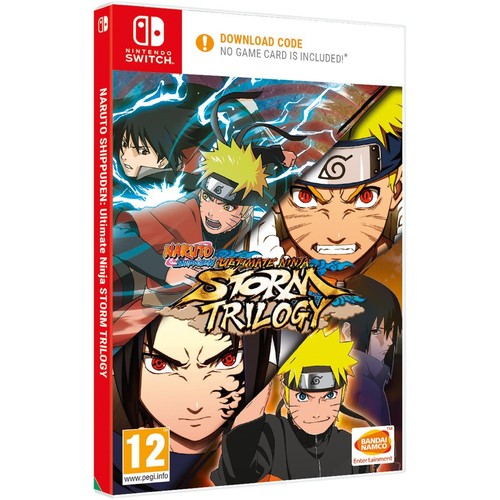 Naruto Ultimate Ninja Storm Trilogy DIGITAL Juego para Nintendo Switch PAL ES - Picture 1 of 1