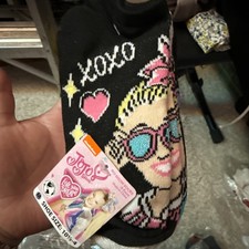 Jojo Siwa Girls' Socks Size 10.5-4 Multicolor New with Tags