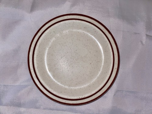 Buffalo China Restaurant Ware 3pc Plate Setting Brown Stripe Speckled - Picture 12 of 14
