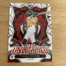 2024 Panini Donruss - Unleashed Jacob Wilson #4 (RC)